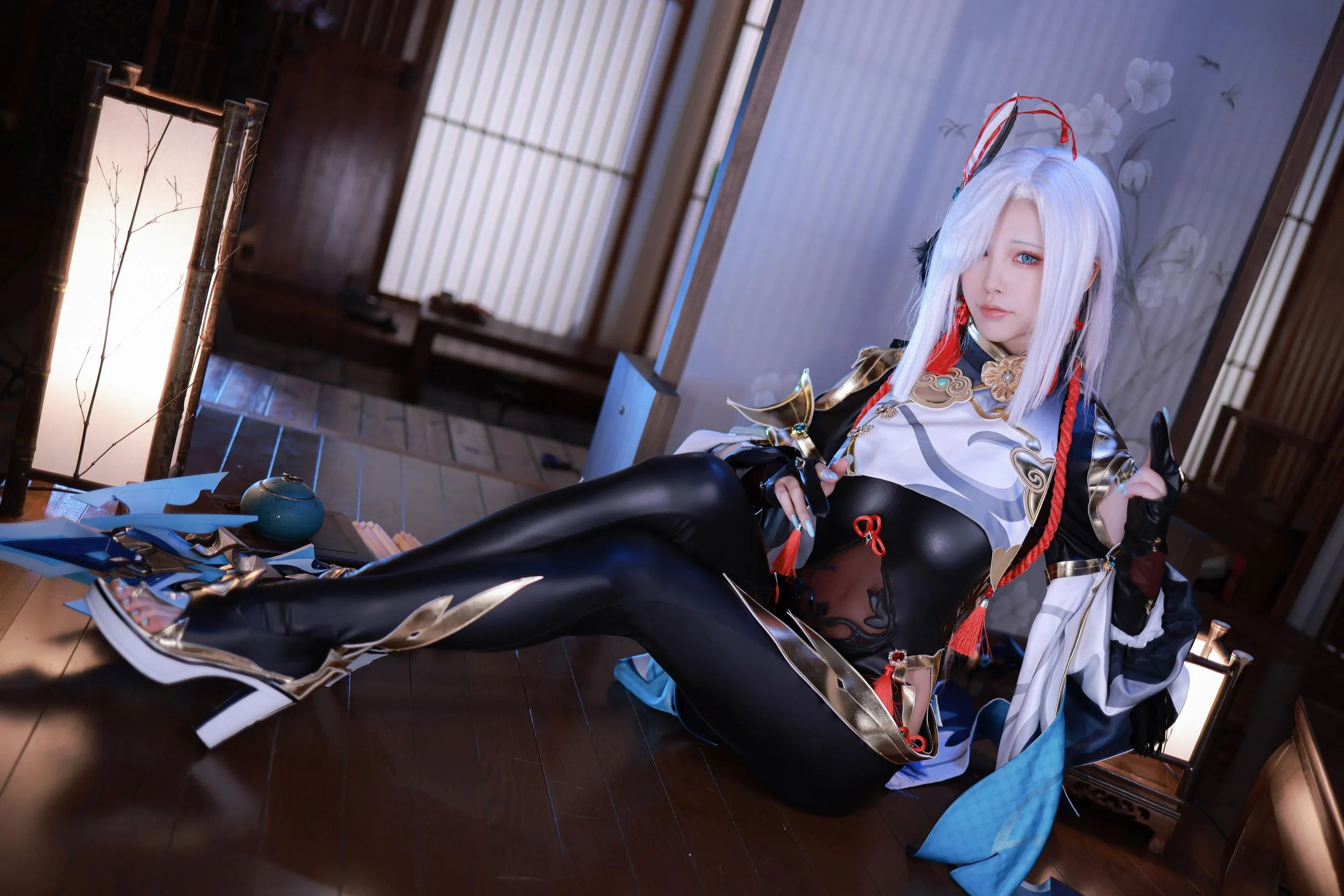 水淼Aqua – NO.110 原神 申鹤 [90P]插图7